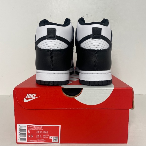 Nike Dunks High WMNS “Panda/Black White” 2023 - Picture 4 of 4